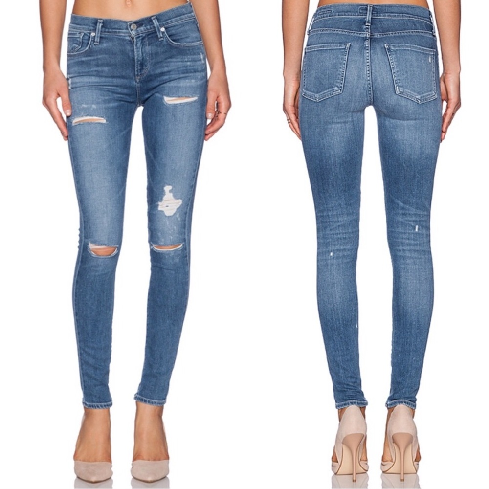 Agolde A Gold E Sophie High Rise Skinny In Cannes